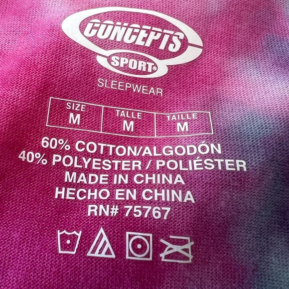 Concept Sports Women's New England Revolution Starstruck Tye-Dye Tank Top Size:M - Picture 4 of 7